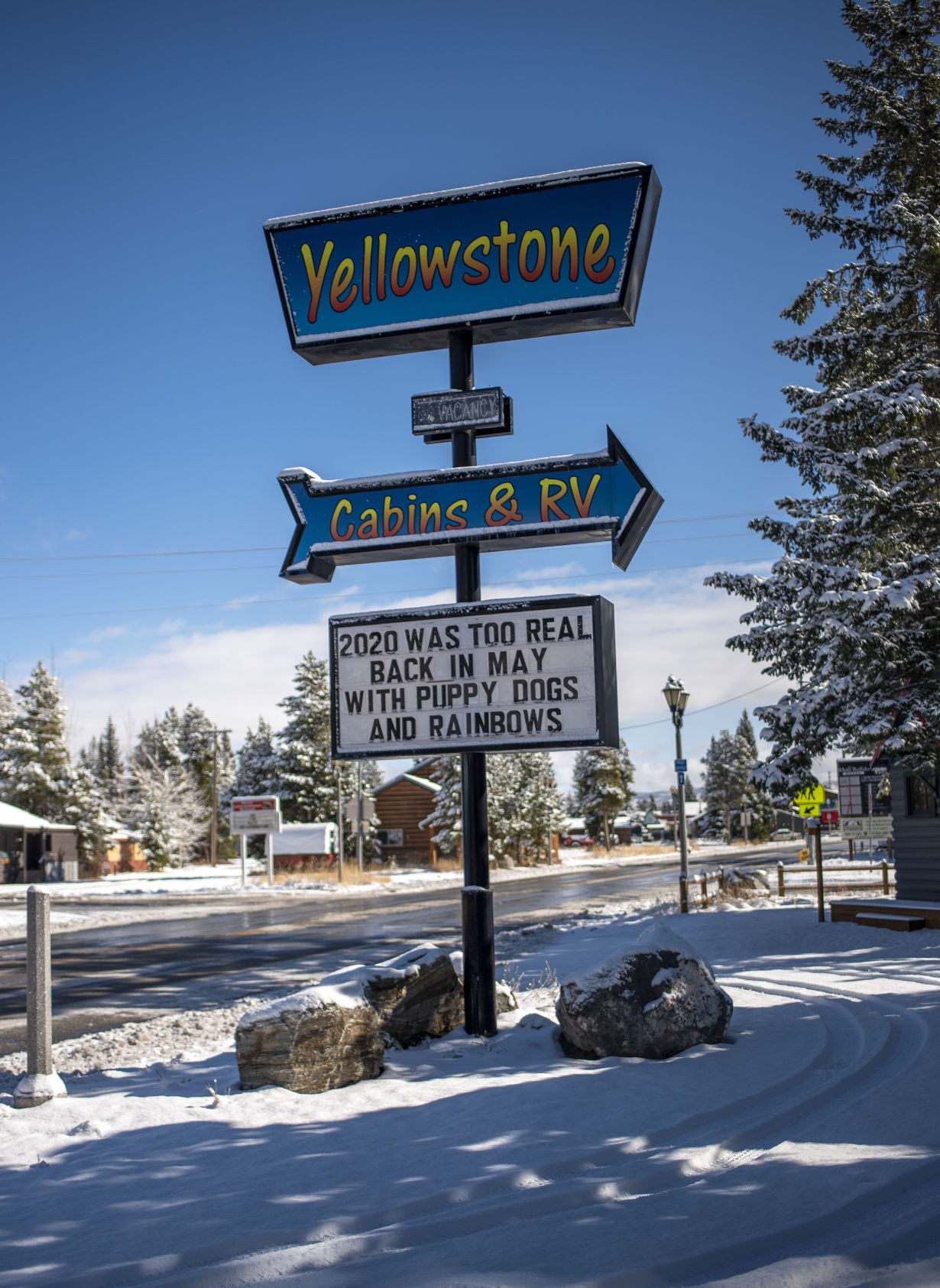 Last days in Yellowstone, 2020